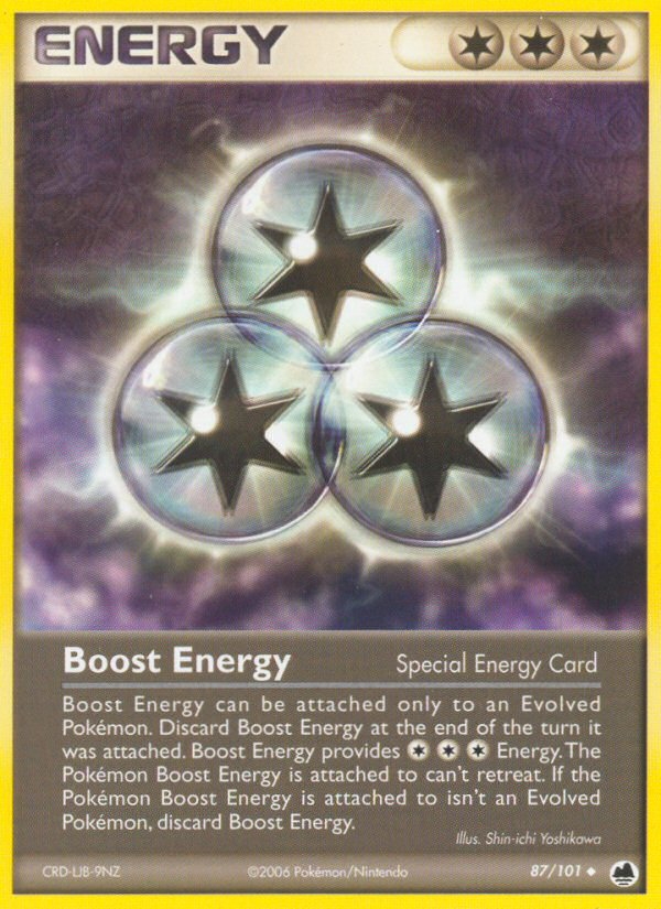 Boost Energy (87/101) [EX: Dragon Frontiers] | Sanctuary Gaming