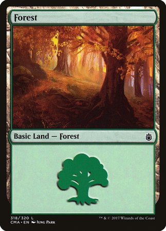 Forest (318) [Commander Anthology] | Sanctuary Gaming