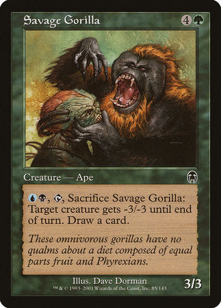 Savage Gorilla [Apocalypse] | Sanctuary Gaming