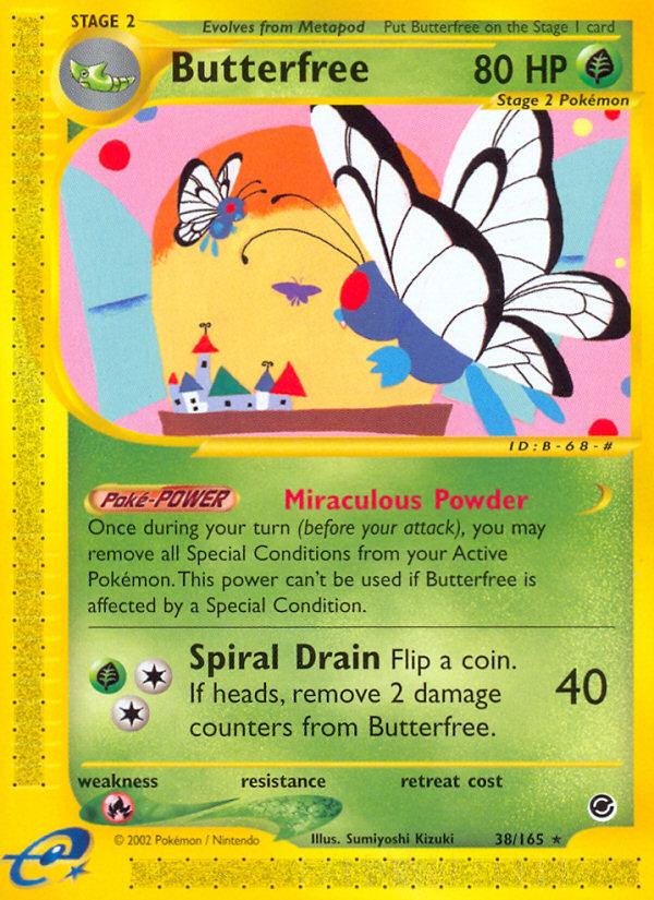 Butterfree (38/165) [Expedition: Base Set] | Sanctuary Gaming