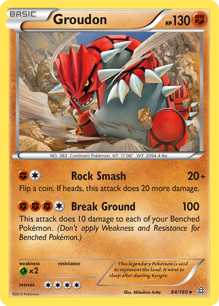 Groudon (84/160) [XY: Primal Clash] | Sanctuary Gaming