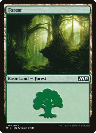 Forest (279) [Core Set 2019] | Sanctuary Gaming