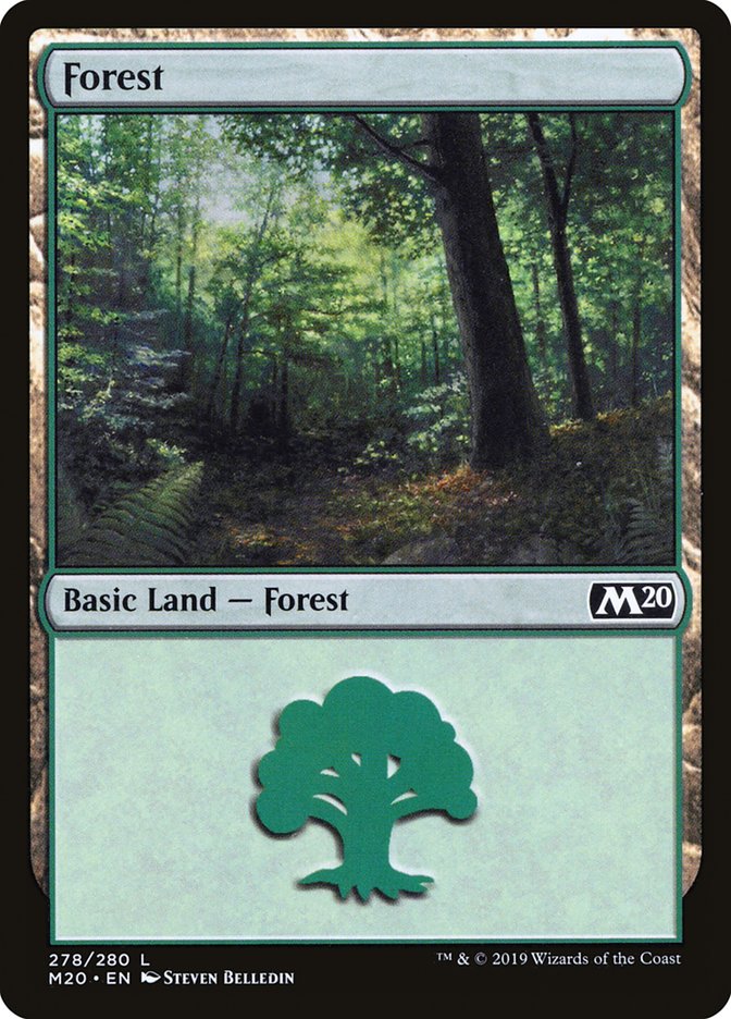 Forest (#278) [Core Set 2020] | Sanctuary Gaming