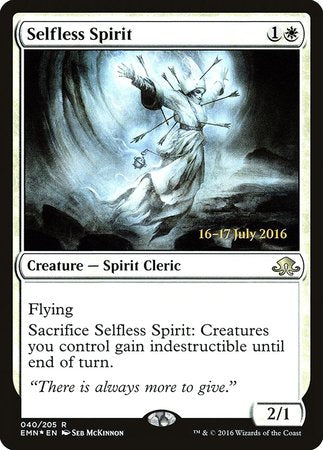 Selfless Spirit [Eldritch Moon Promos] | Sanctuary Gaming