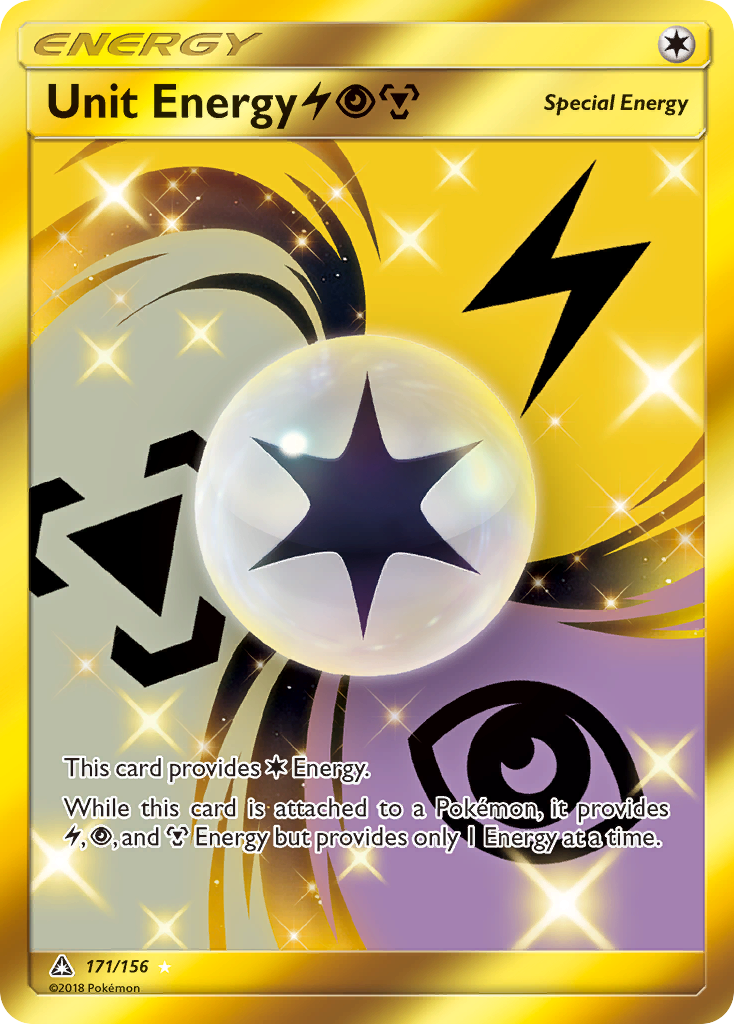 Unit Energy (171/156) (Lightning, Psychic, Metal) [Sun & Moon: Ultra Prism] | Sanctuary Gaming