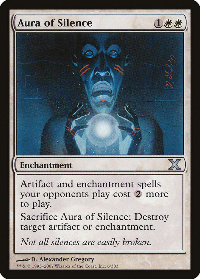 Aura of Silence [Tenth Edition] | Sanctuary Gaming