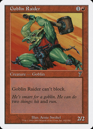 Goblin Raider [Seventh Edition] | Sanctuary Gaming