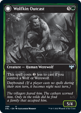 Wolfkin Outcast // Wedding Crasher [Innistrad: Double Feature] | Sanctuary Gaming