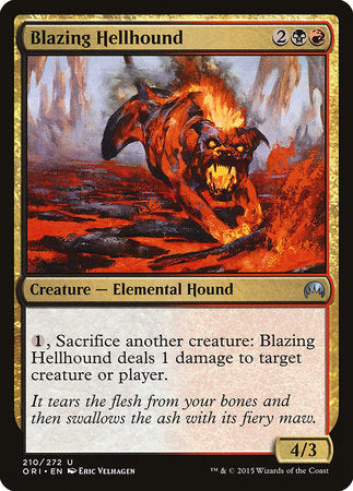 Blazing Hellhound [Magic Origins] | Sanctuary Gaming