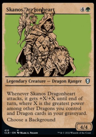 Skanos Dragonheart (Showcase) [Commander Legends: Battle for Baldur's Gate] | Sanctuary Gaming