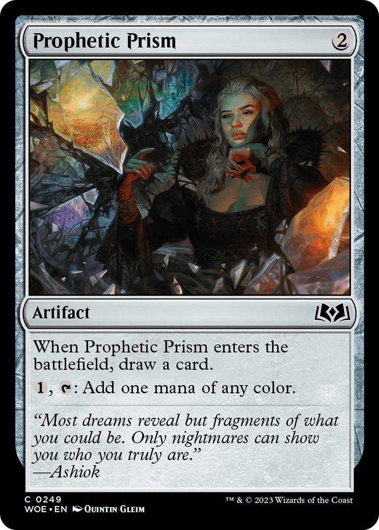 Prophetic Prism [Wilds of Eldraine] | Sanctuary Gaming