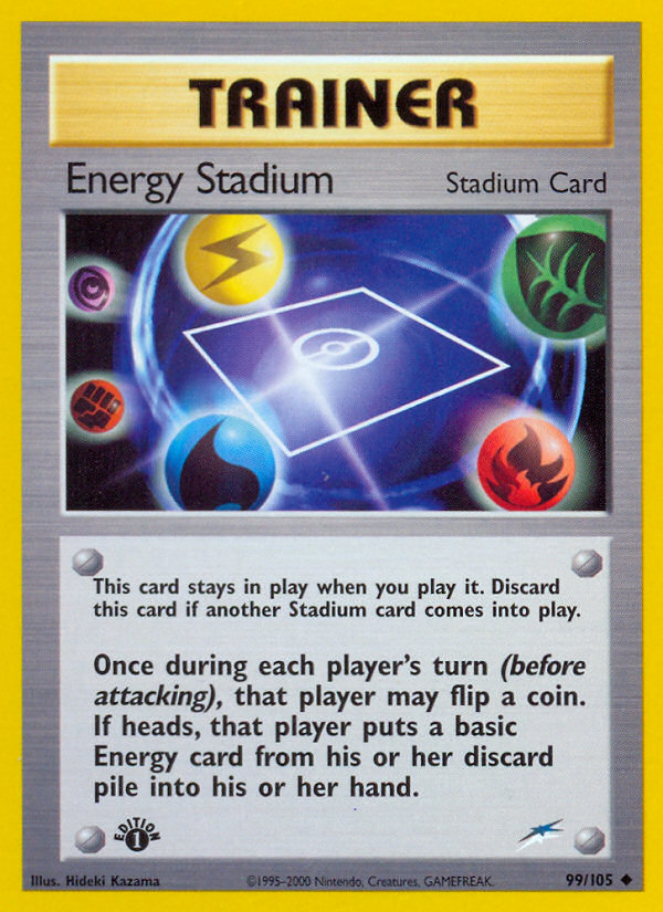 Energy Stadium (99/105) [Neo Destiny 1st Edition] | Sanctuary Gaming