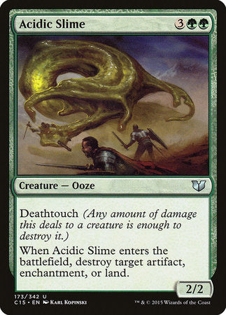 Acidic Slime [Commander 2015] | Sanctuary Gaming