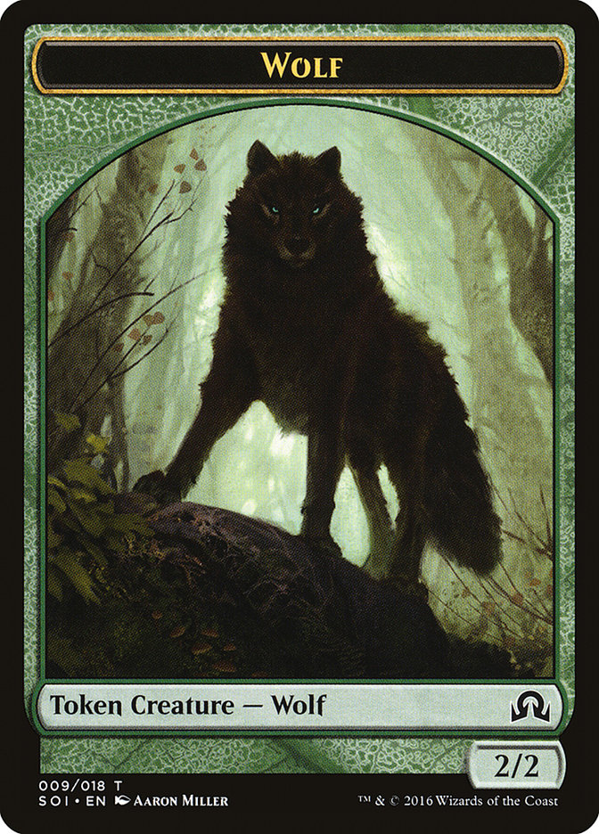 Wolf [Shadows over Innistrad Tokens] | Sanctuary Gaming