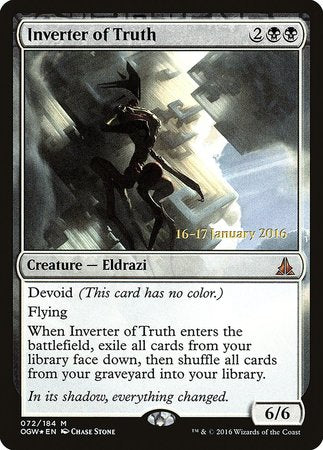 Inverter of Truth [Oath of the Gatewatch Promos] | Sanctuary Gaming