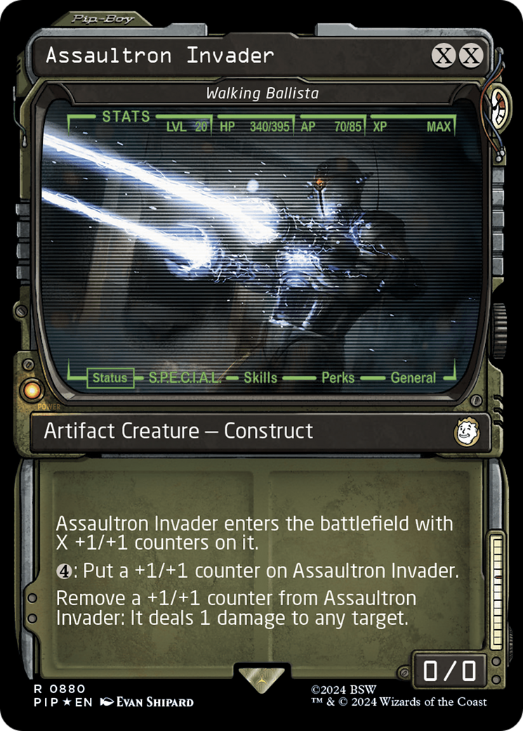 Assaultron Invader - Walking Ballista (Surge Foil) [Fallout] | Sanctuary Gaming