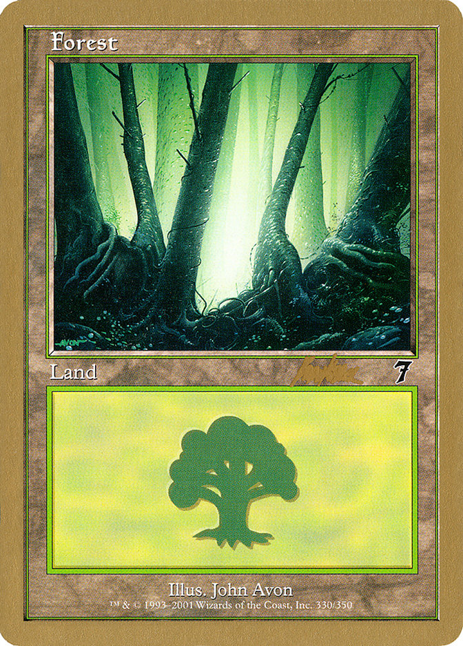 Forest (bk330) (Brian Kibler) [World Championship Decks 2002] | Sanctuary Gaming