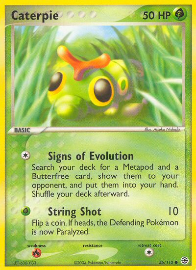 Caterpie (56/112) [EX: FireRed & LeafGreen] | Sanctuary Gaming