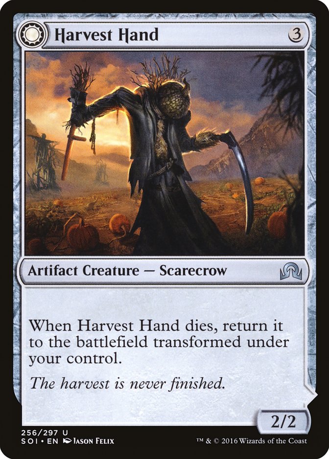 Harvest Hand // Scrounged Scythe [Shadows over Innistrad] | Sanctuary Gaming