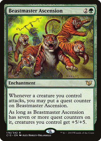 Beastmaster Ascension [Commander 2015] | Sanctuary Gaming