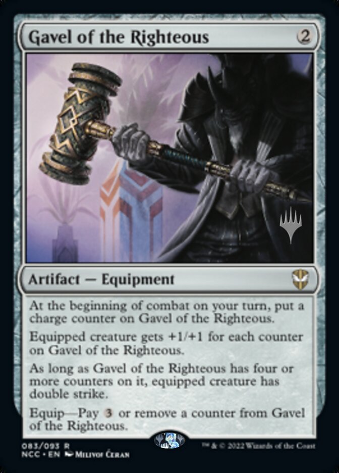 Gavel of the Righteous (Promo Pack) [Streets of New Capenna Commander Promos] | Sanctuary Gaming
