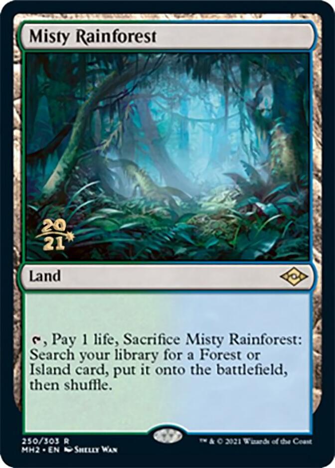 Misty Rainforest [Modern Horizons 2 Prerelease Promos] | Sanctuary Gaming