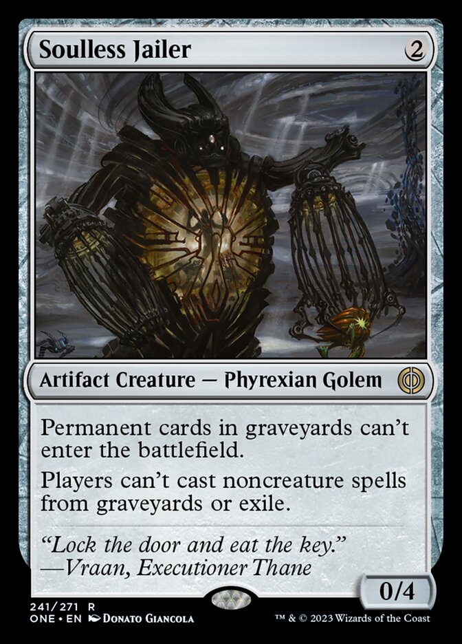 Soulless Jailer [Phyrexia: All Will Be One] | Sanctuary Gaming