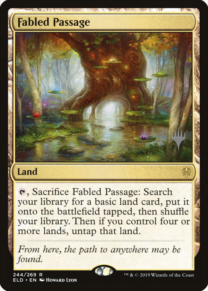 Fabled Passage (Promo Pack) [Throne of Eldraine Promos] | Sanctuary Gaming