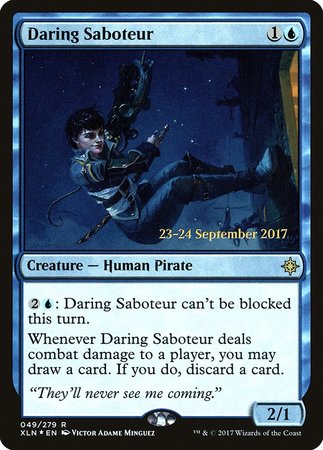 Daring Saboteur [Ixalan Promos] | Sanctuary Gaming