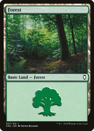 Forest (307) [Commander Anthology Volume II] | Sanctuary Gaming