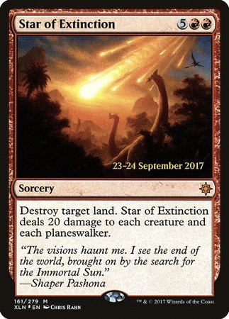 Star of Extinction [Ixalan Promos] | Sanctuary Gaming