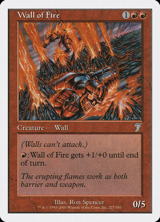 Wall of Fire [Seventh Edition] | Sanctuary Gaming