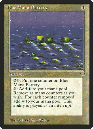Blue Mana Battery [Legends] | Sanctuary Gaming