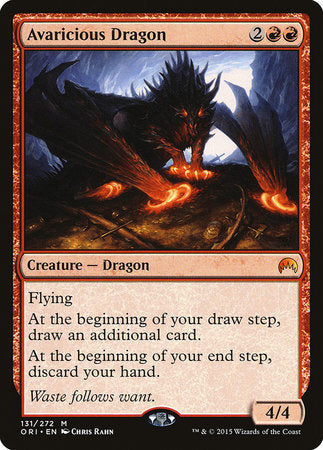 Avaricious Dragon [Magic Origins] | Sanctuary Gaming