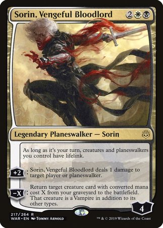 Sorin, Vengeful Bloodlord [War of the Spark] | Sanctuary Gaming