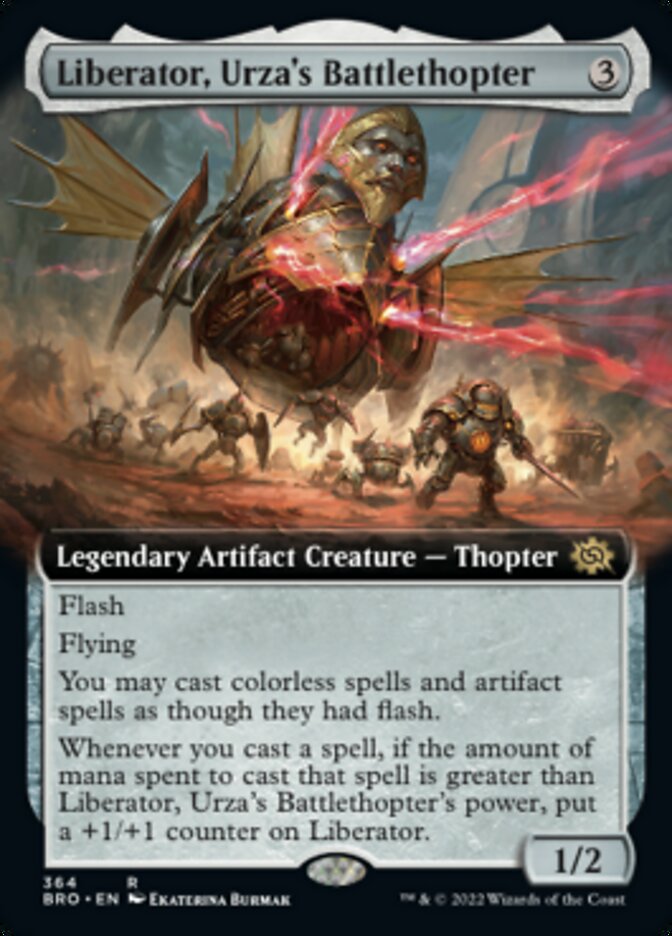 Liberator, Urza's Battlethopter (Extended Art) [The Brothers' War] | Sanctuary Gaming