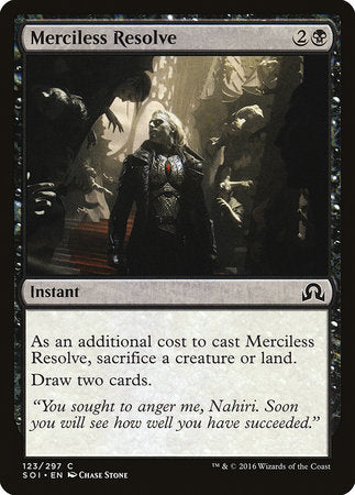 Merciless Resolve [Shadows over Innistrad] | Sanctuary Gaming