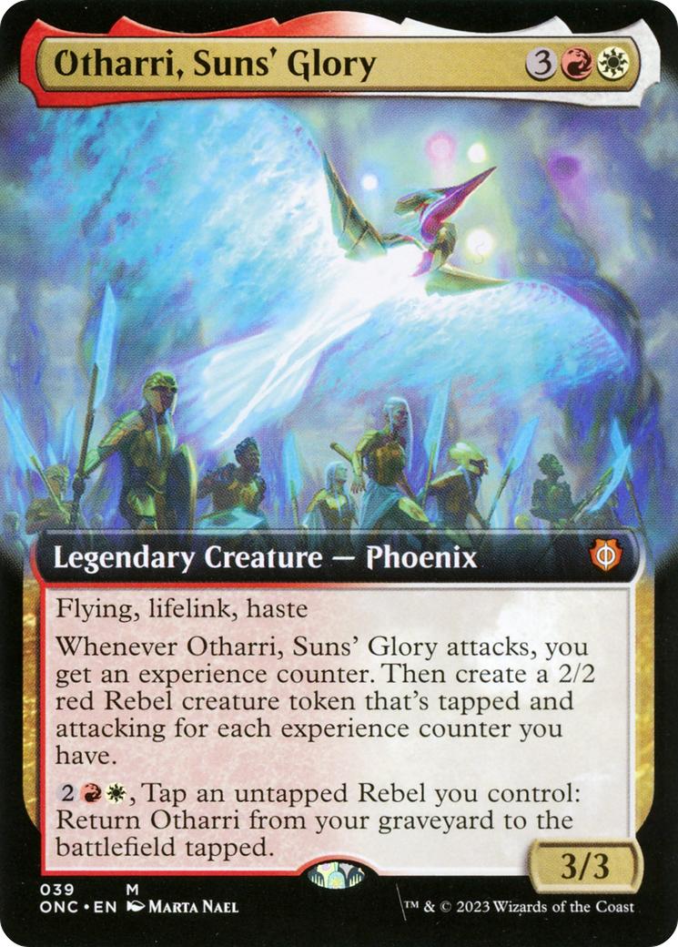 Otharri, Suns' Glory (Extended Art) [Phyrexia: All Will Be One Commander] | Sanctuary Gaming
