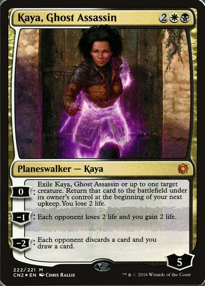 Kaya, Ghost Assassin (222/221) [Conspiracy: Take the Crown] | Sanctuary Gaming