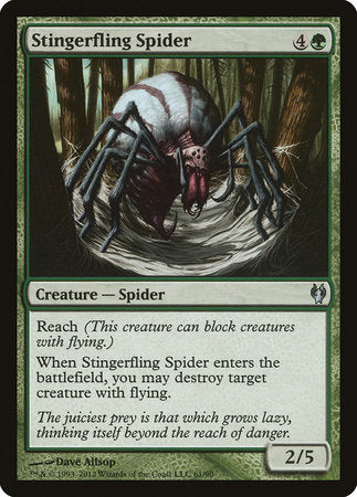Stingerfling Spider [Duel Decks: Izzet vs. Golgari] | Sanctuary Gaming