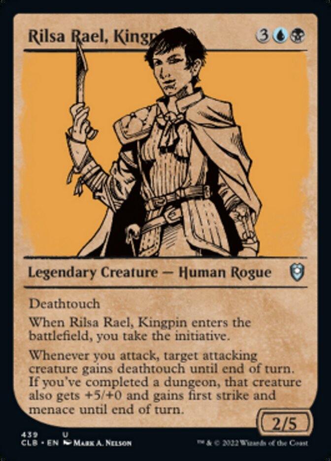 Rilsa Rael, Kingpin (Showcase) [Commander Legends: Battle for Baldur's Gate] | Sanctuary Gaming