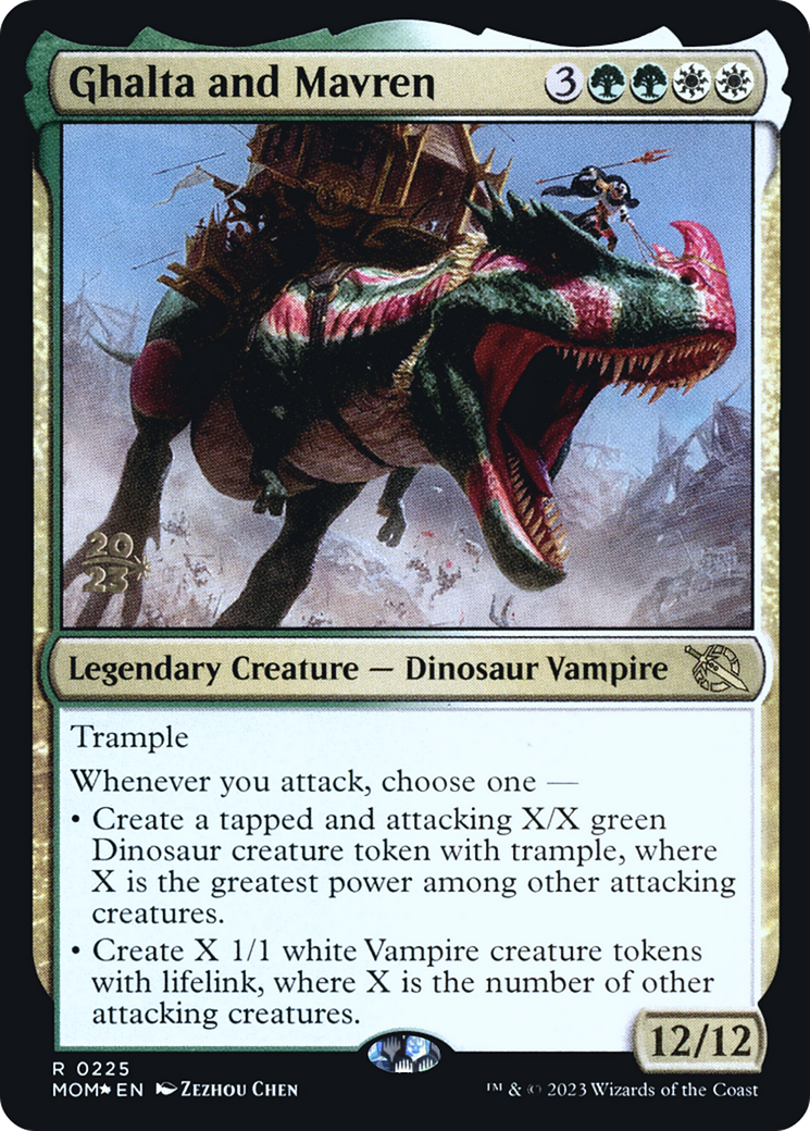 Ghalta and Mavren [March of the Machine Prerelease Promos] | Sanctuary Gaming