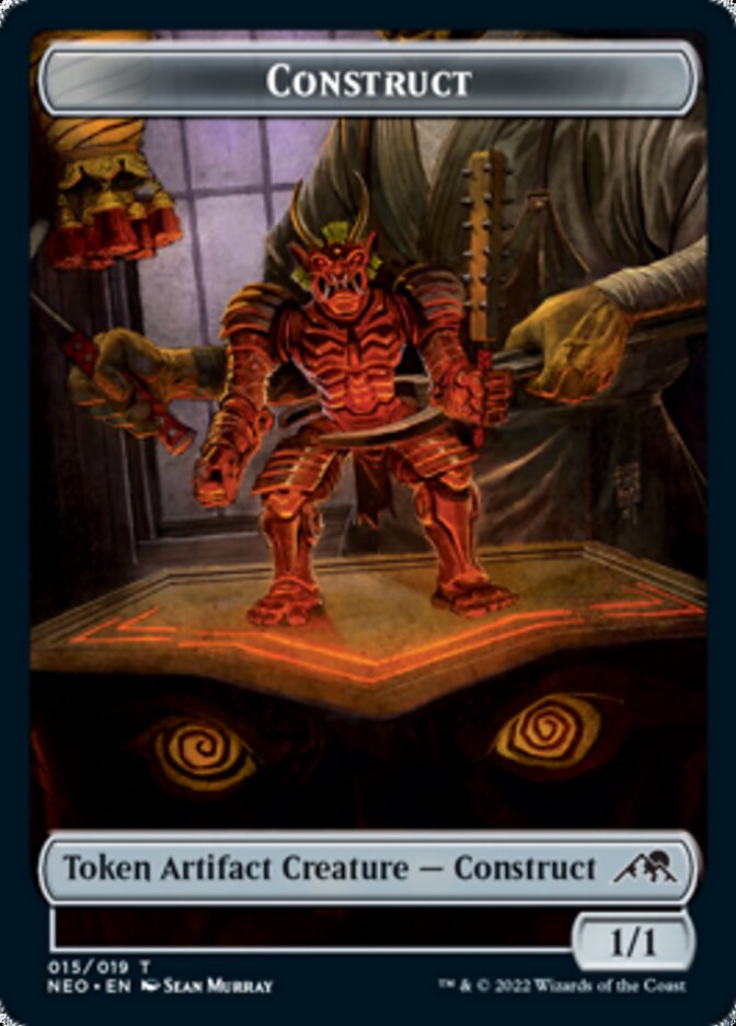 Construct (015) // Blood (017) Double-sided Token [Challenger Decks 2022 Tokens] | Sanctuary Gaming