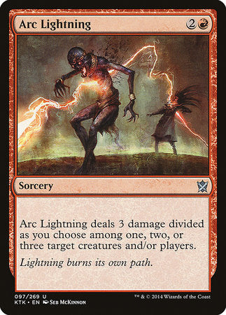 Arc Lightning [Khans of Tarkir] | Sanctuary Gaming