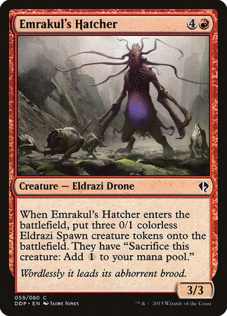 Emrakul's Hatcher [Duel Decks: Zendikar vs. Eldrazi] | Sanctuary Gaming