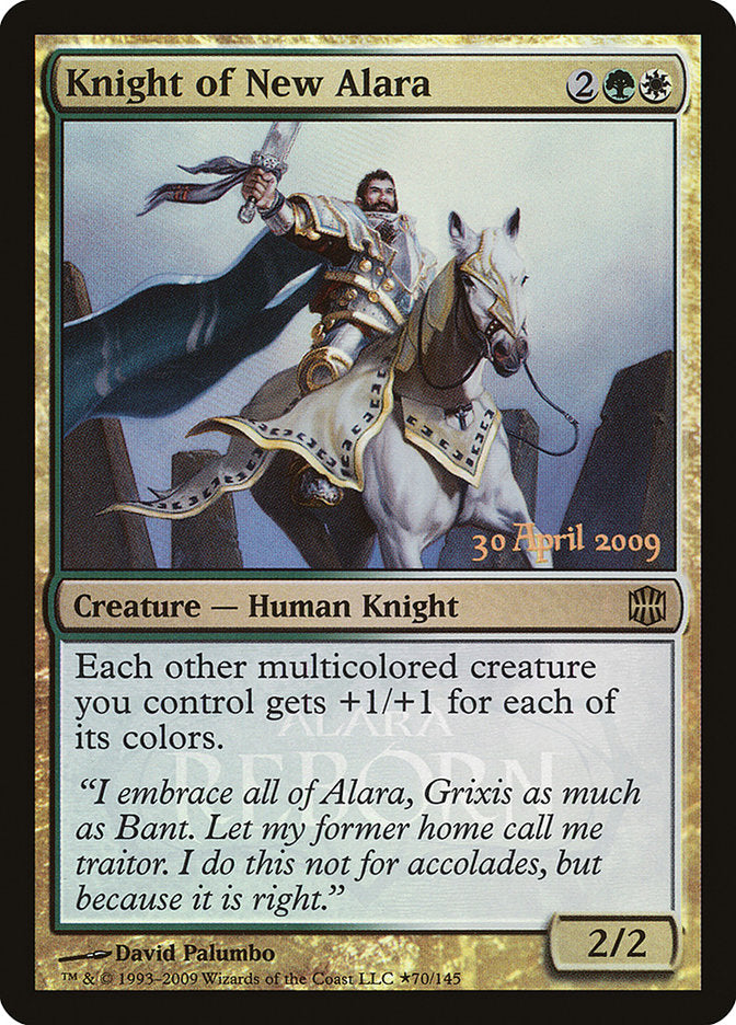 Knight of New Alara (Launch) [Alara Reborn Promos] | Sanctuary Gaming