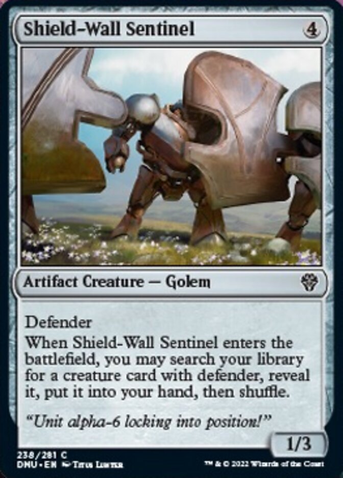 Shield-Wall Sentinel [Dominaria United] | Sanctuary Gaming