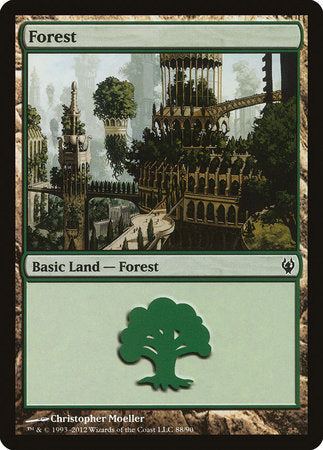 Forest (88) [Duel Decks: Izzet vs. Golgari] | Sanctuary Gaming