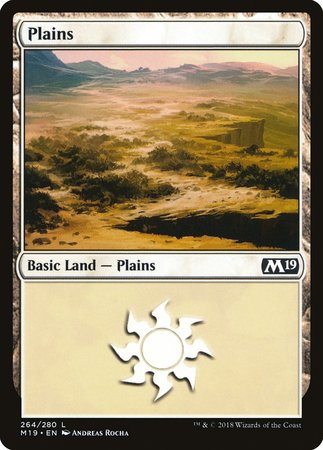 Plains (264) [Core Set 2019] | Sanctuary Gaming