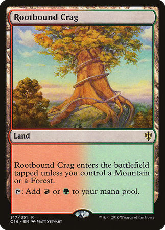 Rootbound Crag [Commander 2016] | Sanctuary Gaming